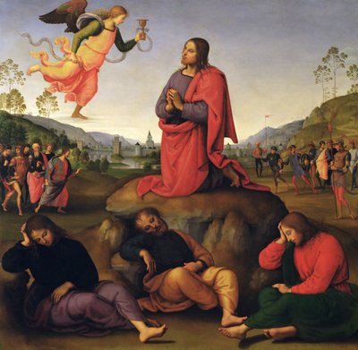 Die Agonie im Garten, 1492 von Pietro Perugino